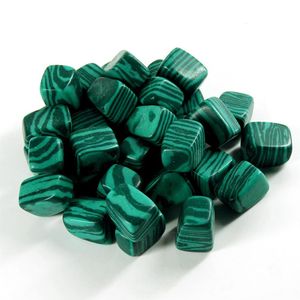 DingSheng Children's gifts 1 lb Bulk Tumbled Malachite Stones Natural Healing Reiki Wicca Polished Gemstone Supplies for Wicc294B