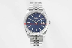 6 stili di ottima fattura ZF Watch President 41mm 126334 quadrante blu zaffiro lente d'ingrandimento 2,5x 2824 meccanico automatico 904L uomo orologi da uomo orologi da polso