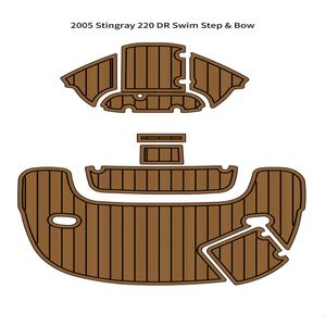 2005 Stingray 220 DR Tappetino per piattaforma da bagno Tappetino per barca EVA Foam Teak Deck