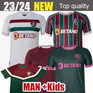 Fluminense 22 23 24サッカージャージーガンソフルツァーフレッドPhganso Hudson Nene Nino Henrique＃12 Marcelo Futbol Camisas Football Camisetasシャツ