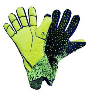 Luvas de futebol de goleiro do goleiro de bolas com luvas fortes de aderência com proteção de dedo de proteção de futebol luvas de goleiro com LATEX DESLIGADO DE PROTEÇÃO 230428