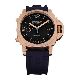 ハンドパンラス有名な豪華な腕時計を見るシングルシリーズPAM00525自動機械式メンメンステンレス鋼防水高品質