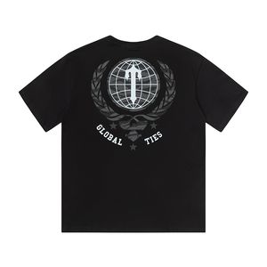 Herren T-Shirts T-Shirts Trapstar Design Brief Top 30 Stil T-Shirt Baumwolle Rundkragen Kurzarm T-Shirt Mode Männer Casual
