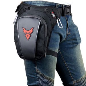 Borsa da gamba multifunzione per moto Borsa da moto Oxford impermeabile Borsa da uomo casual da esterno Marsupio Borse da motociclista M239d