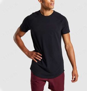 LL Outdoor Herren-T-Shirt, Herren-Yoga-Outfit, schnell trocknend, schweißableitend, Sport, kurzes Oberteil, männlich, Ärmel für Fitness, dünn, 5