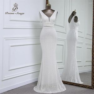 Party Dresses Sexy Ivory Evening Dress For Wedding Prom Bridal Ceremony Maxi Christmas