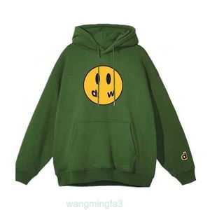 Hoodies masculinos qualidade desenhar inverno forro de algodão sorriso anime y2k sweatshirts causal quente simples drews barreira macio streetwear jovem d64p