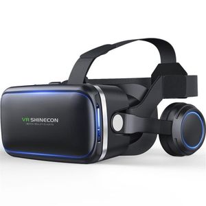 VR Glasses 3D仮想リアリティG04Eゲームコンソールヘッドセット携帯電話ステレオムービーDigital269V