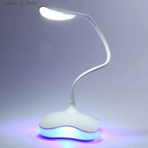 Book Lights 5V USB Book Light Dimmable LED Desk Lamp Eye-protection Reading Lamp Touch Sensitive Table Lamp Flexible Night Light YQ231130