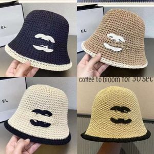 Designer de inverno gorda chapéu chapé chapé de balde brandch warm whigs cachone bonnet fêmeas letra feminina letra cc mass solar menina caxemira hapgear ddqx