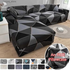 Chair Covers Stretch Sofa Cover Universal Printed Sofa Slipcover Loveseat Couch Cover Polyester Furniture Protector Cover with 1Pc case Q231130