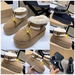 Designer Dipper Classic Boot Soft and Cute Australian Booties Women Wool Pur Ankle Boot Chocolate Dune Chesut Winter Snow Boots