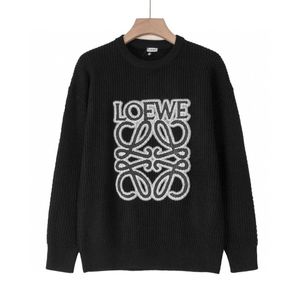 Men's Sweaters Version Roewe Home Knitted Offset Printing Large Pullover Sweater for Autumn and Winter Fashion Versatile