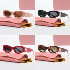 Na moda miu senhoras óculos de sol designers óculos de sol multicolor gato olho grande moda lunette condução designer óculos de sol para mulheres casual moderno mz057