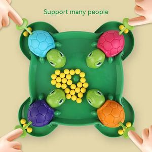 Sports Toys Interactive Eat Ball Frog Board Game Party game Multiplayer Competitive Race Toy Play with Friends Educational Stickers Gifts 231129