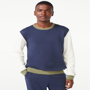 Assembly Men is Fleece Colorblocked Crewneck -pullover
