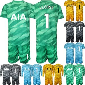 Club Team GK Long Sleeve Soccer 1 Hugo Lloris Jersey Set målvakt 20 Fraser Forster 40 Brandon Austin 13 Guglielmo Vicario Football Shirt Kits 23/24 Herr Kids Reci