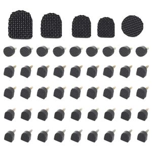 Shoe Parts Accessories 60pcs Lifts Noise Reduction Repair Caps High Heel Tips Non Slip Stiletto Taps Replacement Protector Cover Dowels 231129