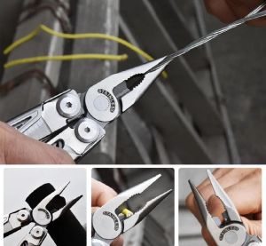 Narzędzia do przycinania Daicamping DL12 18 W 1 Camping Multitools Clip Multi -Smpliers Multifunkcyjny 7CR17MOV Składający nóż 230609