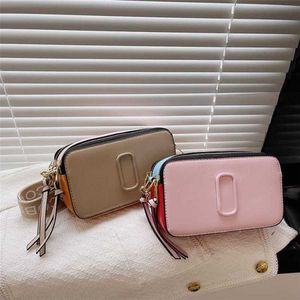 Purses Fashion Camera Bag Bags2023 Ny färgkontrast Enkel axel Messenger Small Square Clearance Sale