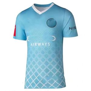 Neu 23 24 Melbourne McLaren Arslan Home Away Nottingham Training Fußball-T-Shirts Australien Fußballtrikots Trikot 2023/2024 Herren City Blue Forest Short