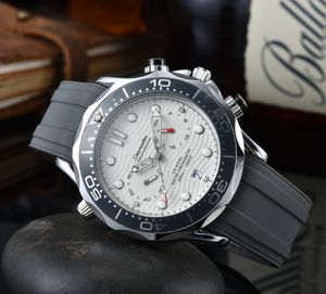 2023 2024 New Brand Original Business Men& paneraiss omegas Watches Classic Round Case Quartz Watch Wristwatch Clock mens Watch Rubber watch band ome-01