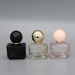 Frasco de perfume recarregável de vidro 30ml, atomizador de vidro, frasco de perfume, recipiente vazio para cosméticos