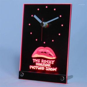 Whole-TNC0220 The Rocky Horror Picture Show Table Desk 3D LED Clock1 Clocks298y