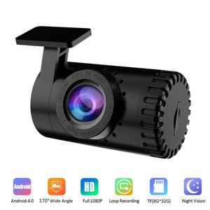 FHD 1080P Car Dvr Mini Hidden Dash Cam Front Rear Camera DVR Detector with USB ADAS Video Recorder 24H Parking Monitor