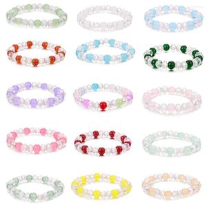 Strand 2023 Spring Ethnic Style Round Crystal Beaded Macrame Bracelet Bangles Adjustable Rope Jewelry For Men Women
