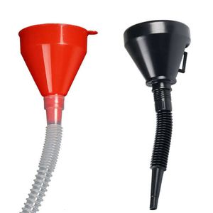 Upgrade Upgrade Telescopic Refueling Funnel Car Extension Long Pipe Engine Gasoline Oil Filling Funnels Detachable Hose Funnels Auto Repair Tool