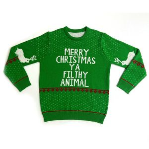 ヨーロッパとアメリカの冬のセーター、メンズニットセーター、クリスマスセーター、メンズウォームとルーズセーター