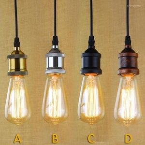 Pendant Lamps Single Edison Bulbs Lights Vintage E27 Light Cafe / Bar