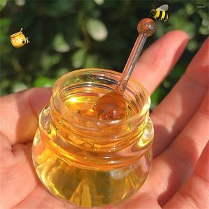 Läppglans 10 ml honung olja fuktgivande mask som tar bort död hud utjämning sömnreparation non-stick före sminkbas