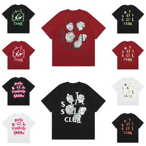 Дизайнерские футболки Мужские женские футболки Модные буквы с рисунком Черно-белые красные топы Хлопковые футболки Одежда Поло Одежда с коротким рукавом