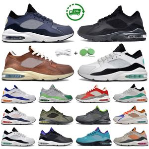 93 Uomo Donna Scarpe da corsa 93s Sneaker Sepia Stone Powerwall Pony Nebula Blu Arancione Triple Nero Vintage Coral Citrus Habanero Scarpe da ginnastica da uomo Scarpe da ginnastica sportive 40-45