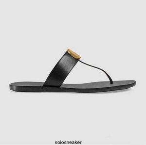 Ggs''gg flip med stor metall 35-45 lyxfloppar sandal försäljning-women sommar toffel man storlek designer låda