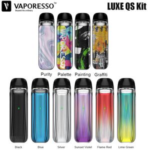 Vaporesso Luxe QS Kit 1000mah 배터리 2ml Luxe Q Mesh Pod 카트리지 전자 담배 RDTL VAPE 정통