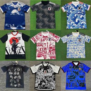 2023 2024 Japan Soccer Jerseys Cartoon Shirt Isagi Atom Minamino Asano Doan Kubo Ito Dragon Jersey Japanese Special Uniform Football Top Good Quality Shirts