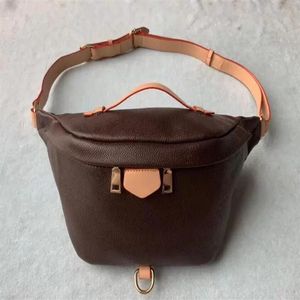 2022 Women men Newest Stlye Famous Bumbag Cross Body fashion Shoulder Bag brown Waist Bags Bum Unisex Bags #M43644241d