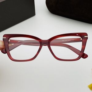 2023 New Luxury Design Elegant Female Butterfly Frame Italy Plank Glasses Rinestone verziert 47-21-145 Exquisite Hollow Planke Rezept galssses Full-Set Box