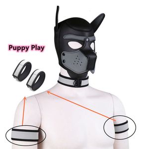 Masaj Ürünleri BDSM Bondaj Kayışı Köpek Oyun Armbant Seksi Oyuncak Çiftler Erkekler Gay Slave Roleplay Fetiş Aksesuarları Kumbalar Binder Yetişkinler Mağaza