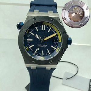 Uhr Automatische mechanische/quarz -Batterie Uhr Klassiker Stil 42 mm alle Edelstahl 5 atm wasserdichte Saphir -Super -Luminous -Männeruhr