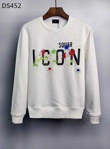 Tasarımcı Hoodie İtalya Moda Sweatshirts Sonbahar Baskı D2 DSQ ICON GG HOODIE Erkek En Kalite Pamuk Dsquare Erkek Hoodies Sweatshirts Tops 1 DPM0
