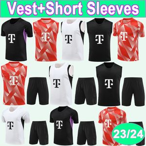 23 24 Davies Muller Training Wear Short Sleeve Soccer Jerseys Kimmich Gnabry Goretzka Sane Coman Mane Musiala Football Shirt Vest