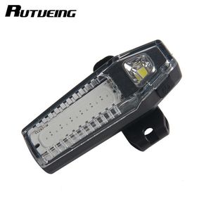 Bike Lights RUTVEING Rear Light Frame Handlebar 7 Functions 60 Lumen USB Head Running Bycicle Accessories For Bicycle