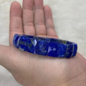 Chain Natural Lapis Lazuli Stone Bracelet Natural Gemstone Jewelry Bangle For Woman For Man Wholesale 231130