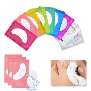 Eyelash Pad Gel Patch Grafting Eyelashes Under Eye Patches For Eyelash Extension Paper Sticker Application Make Up Tools