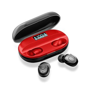 Super lange Akkulaufzeit, Apple Phone Ohrhörer, 2200 mAh, Power Bank, Ladehülle, LED-Anzeige, In-Ear-Ohrhörer, kabellose Kopfhörer, wasserdichtes Bluetooth-Headset, Einzelhandel