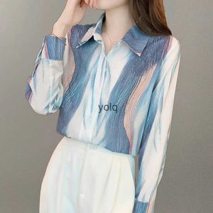 Blusas femininas camisas 2023 moda casual mulheres e estilo de manga longa senhoras meninas c impresso topsyolq